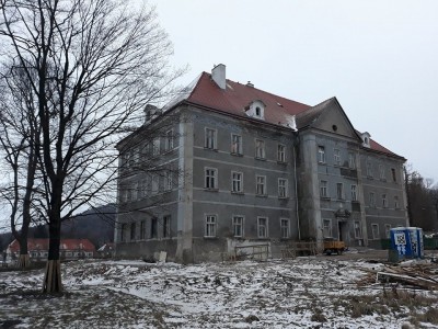 Budynek w remoncie