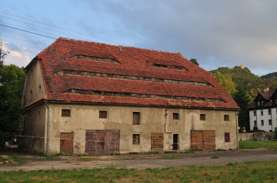 Spichlerz widok od strony majdanu